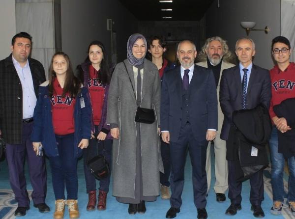 Samsun Milletvekili ve Gençlik ve Spor Eski Bakanı ve  AKPM Türk Grubu Başkanı Akif Çağatay Kılıç Karatekin İHA Proje ekibini başarılarından dolayı kutladı